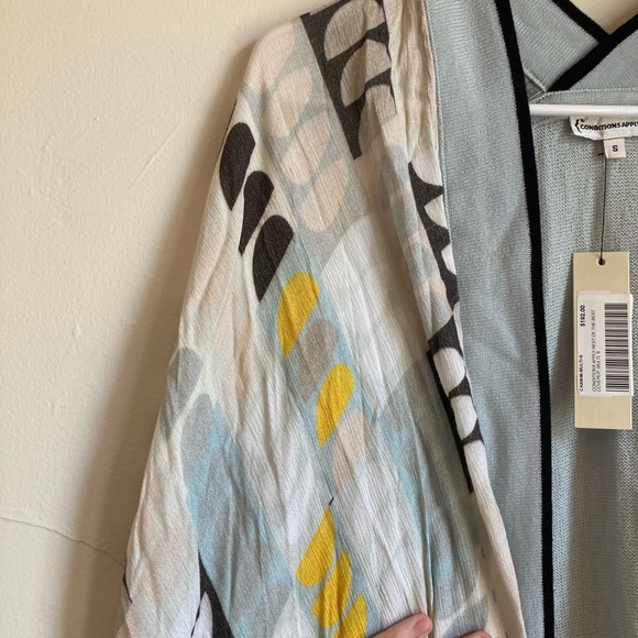 Women’s Patterned Kimono High Low Small NWT - Picture 2 of 5